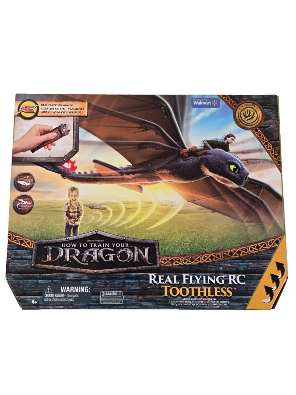 How to Train Your Dragon RC Flying Toothless Dragon Remote Control Dragon Glider